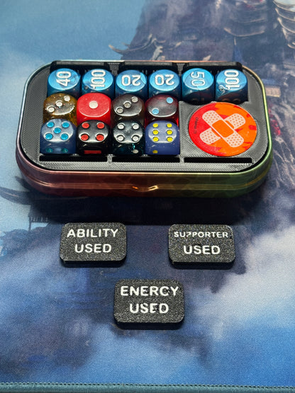 TCG Dice Tray Insert for Mini tins V1